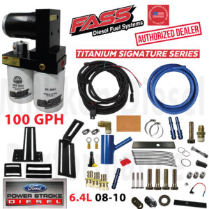 FASS Fuel Systems Titanium Signature Series Diesel Fuel System 100GPH Ford Powerstroke 6.4L 2008-2010 (TSF16100G) - Image 2