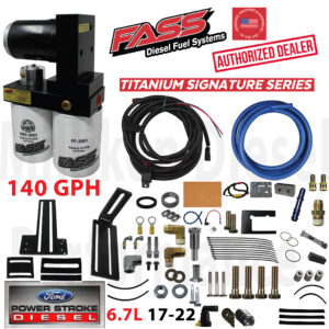 FASS Fuel Systems Titanium Signature Series Diesel Fuel System 180F 140GPH Ford Powerstroke 6.7L 2017-2022 (TSF18180F140G) - Image 2