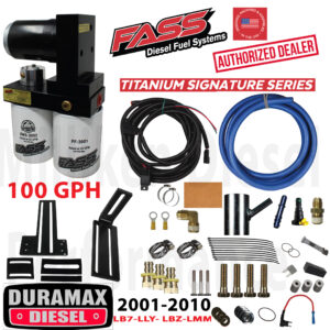FASS Fuel Systems Titanium Signature Series Diesel Fuel System 100GPH GM Duramax 6.6L 2001-2010 (TSC10100G) - Image 5