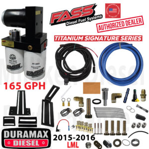 FASS Fuel Systems Titanium Signature Series Diesel Fuel System 165GPH GM Duramax 6.6L 2015-2016 (TSC12165G) - Image 5