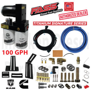 FASS Fuel Systems Titanium Signature Series Diesel Fuel System 100GPH for Dodge Cummins RAM 6.7L 2019-2020 (TSD12100G) - Image 2