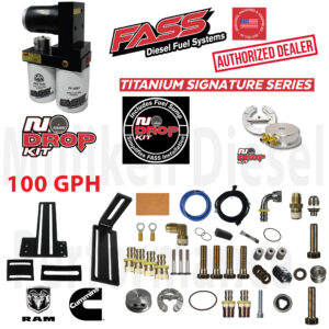 No-Drop Series Fuel System for 2005-2018 & 2021-2024 Dodge RAM Cummins 5.9L and 6.7L (Stock-600hp) - Image 2