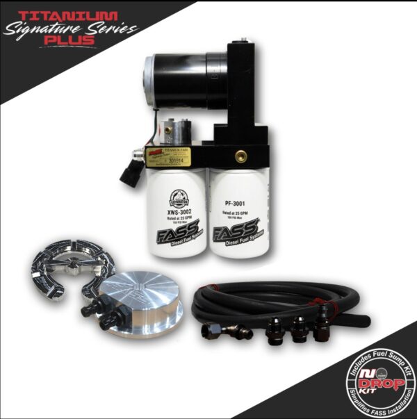 FASS No-Drop Series PLUS 100GPH Fuel System for 2001-2010 GM/Chevy Duramax 6.6L (Stock-600hp)