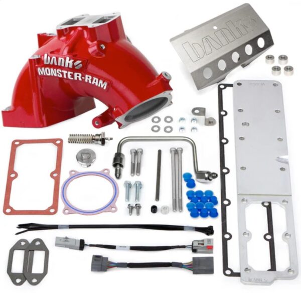 Banks Monster-Ram Intake and Grid Heater Upgrade 2007.5-2012 Dodge Ram Cummins 2500/3500 6.7L 42797-PC 42797-B 42797 - Image 2