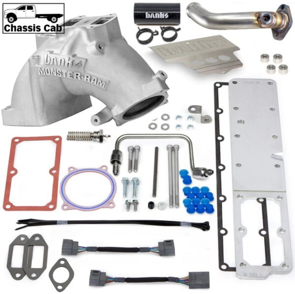 Banks Monster-Ram Intake and Grid Heater Upgrade 2013-2018 Dodge Ram Cummins Cab & Chassis 3500-5500 6.7L 42804-R 42804-N - Image 19