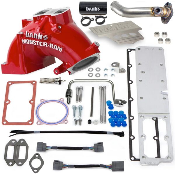 Banks Monster-Ram Intake and Grid Heater Upgrade 2013-2018 Dodge Ram Cummins Cab & Chassis 3500-5500 6.7L 42804-R 42804-N - Image 3