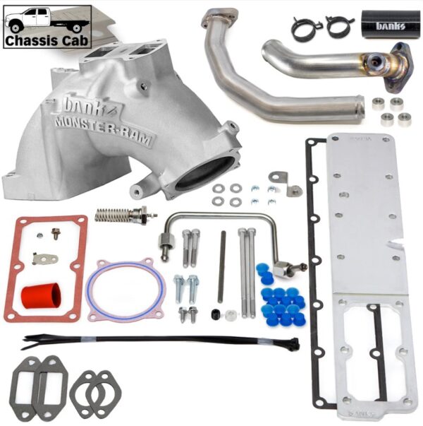 Banks Monster-Ram Intake and Grid Heater Upgrade 2019-2024 Dodge Ram Cummins Cab & Chassis 3500-5500 6.7L 42805-R 42805-N - Image 19