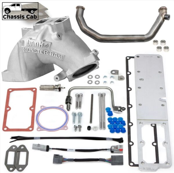 Banks Monster-Ram Intake and Grid Heater Upgrade 2007.5-2012 Dodge Ram Cummins Cab & Chassis 3500-5500 6.7L 42806-R 42806-N - Image 17