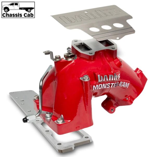 Banks Monster-Ram Intake and Grid Heater Upgrade 2007.5-2012 Dodge Ram Cummins Cab & Chassis 3500-5500 6.7L 42806-R 42806-N - Image 2