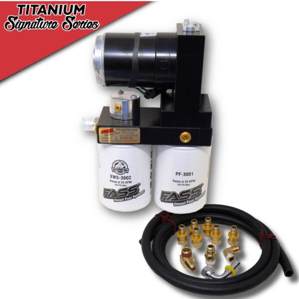 FASS Titanium Signature Series 290F 240GPH Fuel System for GMC/Chevrolet 2020-2023 Duramax 6.6L (TSC15290F240G)