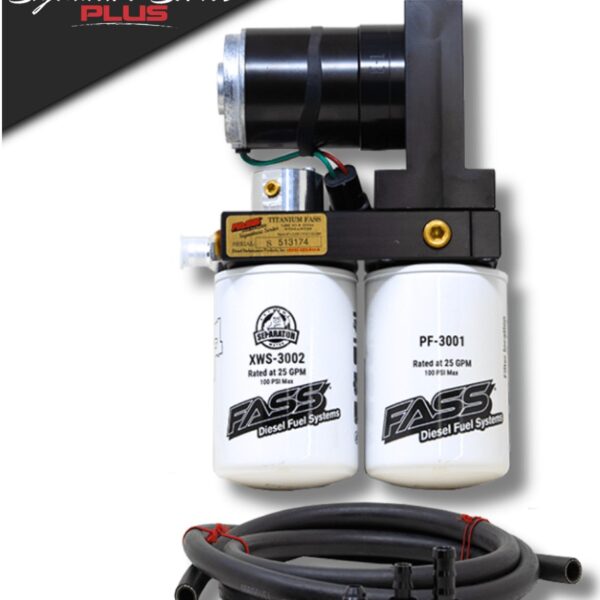 FASS Titanium Signature Series PLUS 165GPH Diesel Fuel System for GMC/Chevrolet 2001-2010 Duramax 6.6L (TSPC10165G)