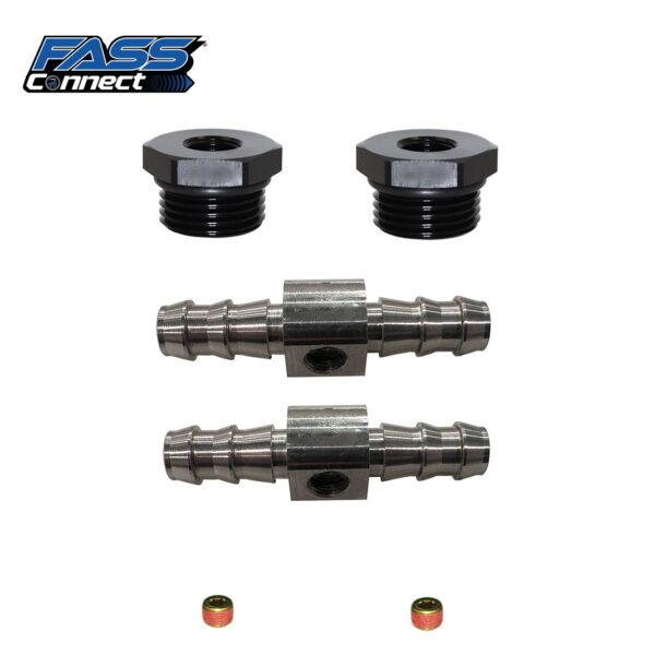 FASS Diesel Fuel Systems FASS Connect | Drop-In Series Pressure/Temperature Sensor Adapter Fitting Kit FC1005K